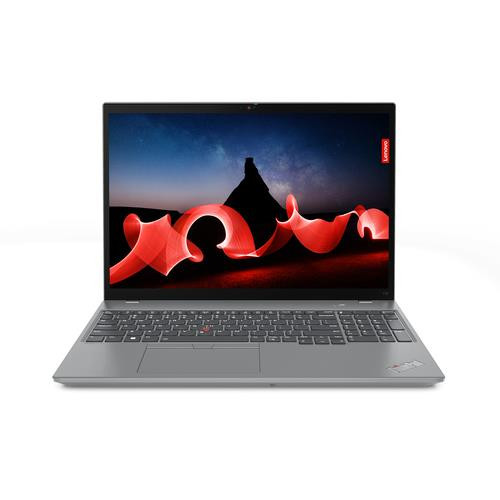 Lenovo ThinkPad T16 Gen 2 (Intel) Intel® Core™ i7 i7-1355U Ordinateur portable 40,6 cm (16") Écran tactile WUXGA 16 Go DDR5-SDRAM 512 Go SSD Wi-Fi 6E (802.11ax) Windows 11 Pro Français Gris - 21HH001MCA