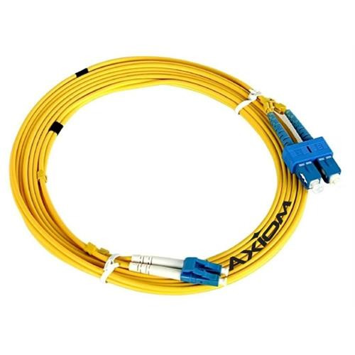 Axiom  câble InfiniBand et à fibres optiques 2x SC OFNR Jaune - SCSCSD9Y-10M-AX