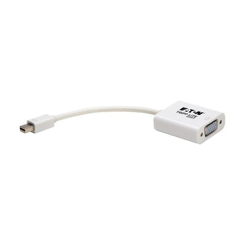 Tripp Lite  câble vidéo et adaptateur Mini DisplayPort VGA (D-Sub) + 3,5 mm Blanc - P137-06N-VGA