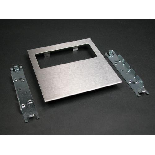 WIREMOLD  Plaque de commutation et obturateur Acier inoxydable - CS4007C-1