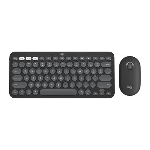 Logitech  clavier Souris incluse Universel Bluetooth QWERTY Anglais Graphite - 920-012200
