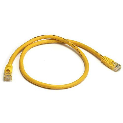 Monoprice  câble de réseau Jaune 0,61 m Cat6 U/UTP (UTP) - 3425