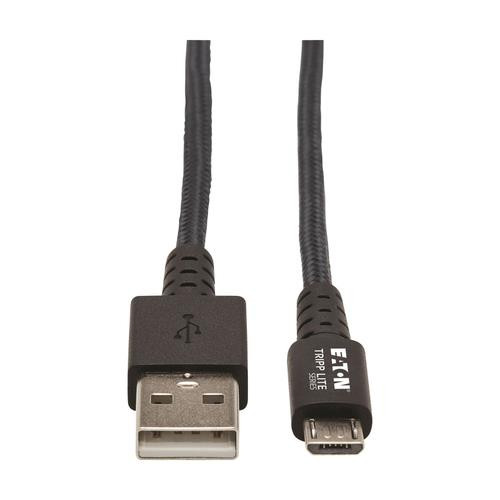 Tripp Lite  câble USB USB 2.0 0,9 m USB A Micro-USB B Gris - U050-003-GY-MAX