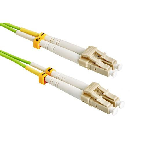 Axiom  câble InfiniBand et à fibres optiques 15 m LC Vert - LCLCOM5MD15M-AX