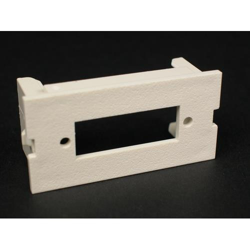 WIREMOLD  Plaque de commutation et obturateur Blanc - CM2-U2SC-WH
