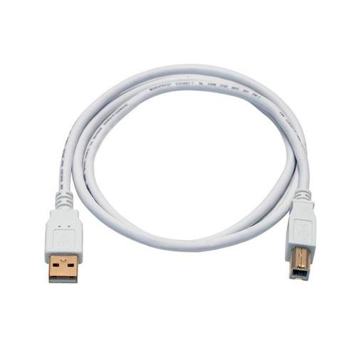 Monoprice  câble USB USB 2.0 0,9144 m USB A USB B Blanc - 8615 Monoprice  câble USB USB 2.0 0,9144 m USB A USB B Blanc - 8615