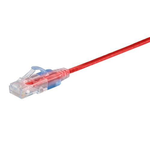 Monoprice  câble de réseau Rouge 0,15 m Cat6a U/UTP (UTP) - 29461