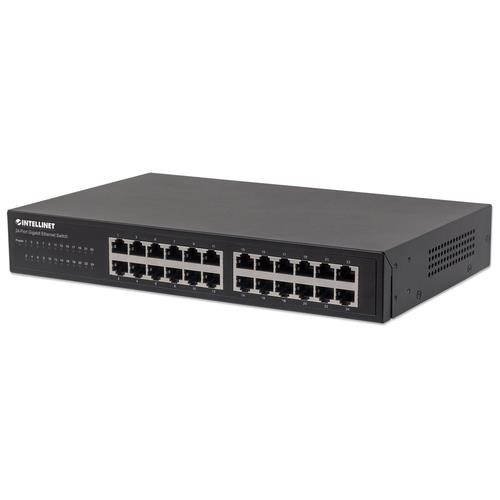 Intellinet  commutateur réseau Gigabit Ethernet (10/100/1000) Noir - 561273