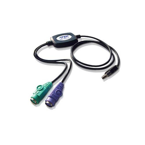 ATEN Adaptateur PS/2 à USB (90 cm) - UC10KM-AT