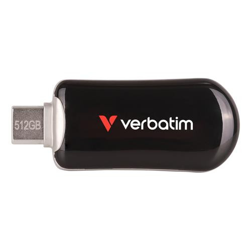 Verbatim  lecteur USB flash 512 Go USB Type-C 3.2 Gen 1 (3.1 Gen 1) Noir - 30227