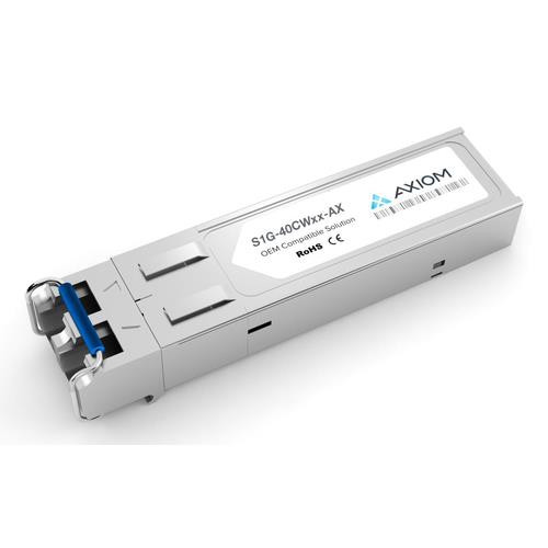 Axiom  module émetteur-récepteur de réseau Fibre optique 1000 Mbit/s SFP 1610 nm - S1G-40CW61-AX