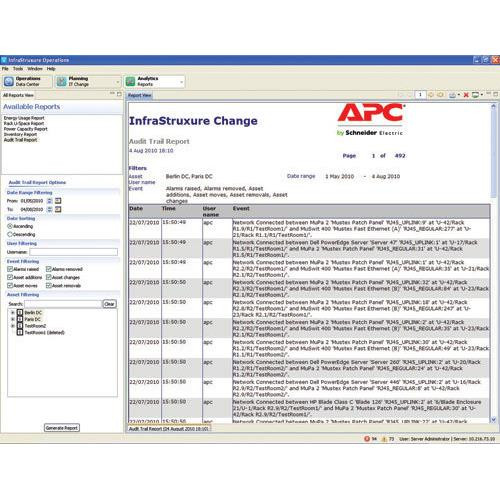APC  logiciel d'infrastructure informatique Gestion des services 10 licence(s) - AP9710