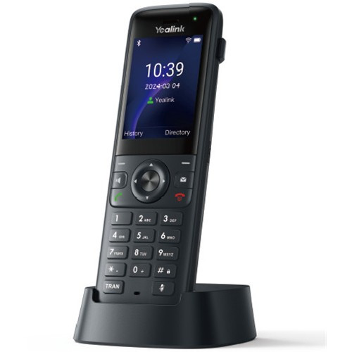 Yealink  téléphone fixe Noir TFT Wifi - AX83H