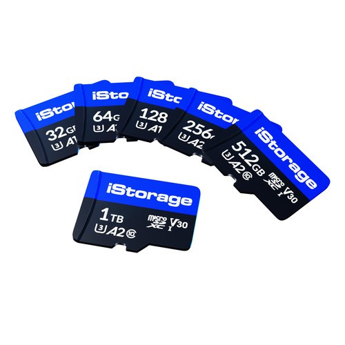 iStorage microSD card | 3 pack | 128GB 128 Go MicroSDXC UHS-III Classe 10 - IS-MSD-3-128
