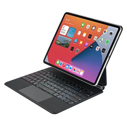 Adesso  clavier pour tablette QWERTY Anglais Bluetooth Noir - WKB-7060