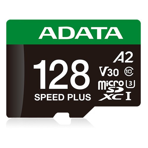 ADATA Speed Plus 128 Go MicroSDXC Classe 10 - UD128GUI3V30A2SP-RA1