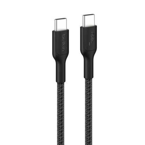 Belkin  câble USB USB 2.0 2 m USB C Noir - CAB024FQ2MWH2PK