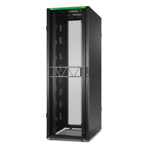 APC Rack Netshelter SX Server, 2e génération, 48U, 2 258H x 750L x 1 200D mm, avec panneaux latéraux, noir - AR3357B2