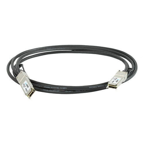 Axiom  câble InfiniBand et à fibres optiques QSFP28 4x SFP28 Noir - DAC-Q28-4SFP28-25G-5M-AX