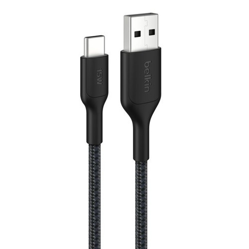 Belkin  câble USB USB 2.0 1 m USB A USB C Noir - CAB022FQ1MBK