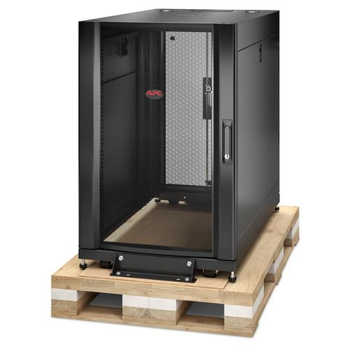 APC Coffret NetShelter SX 18U, pour armoire en rack serveur 600 x 1 070 mm, avec panneaux latéraux noirs, emballage antichoc - Professionnels - AR3106SP