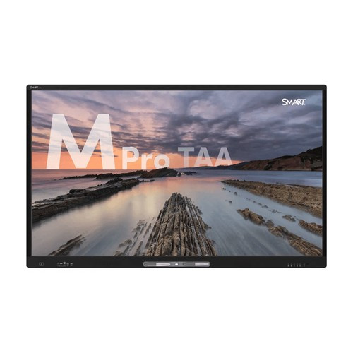 Smart  tableau blanc interactif 2,18 m (86") 3840 x 2160 pixels Écran tactile Noir - M586-V5-P