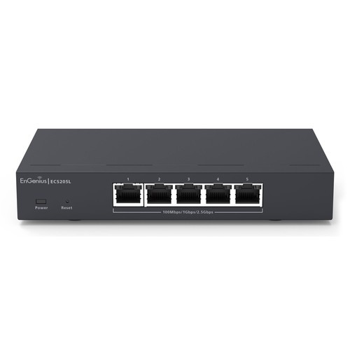 EnGenius  commutateur réseau Géré L2 2.5G Ethernet (100/1000/2500) Noir - ECS205L