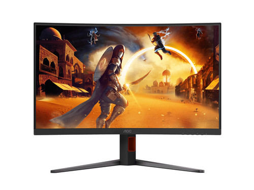 AOC CQ32G4 – G4 écran plat de PC 80 cm (31.5") 2560 x 1440 pixels Quad HD LED Noir, Rouge