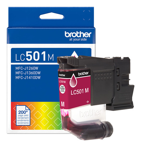 Brother  cartouche d'encre 1 pièce(s) Original Rendement standard Magenta - LC501MS