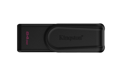 Kingston Technology DTXS/64GB – DataTraveler 64GB Portable USB 3.2 Gen 1 Exodia S (Noir/Noir)