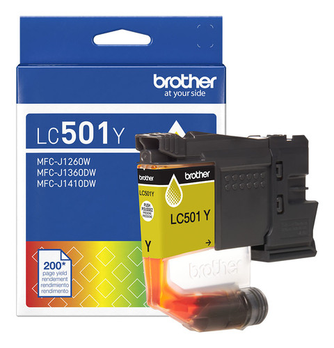 Brother  cartouche d'encre 1 pièce(s) Original Rendement standard Jaune - LC501YS