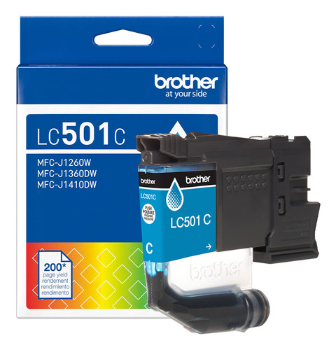 Brother  cartouche d'encre 1 pièce(s) Original Rendement standard Cyan - LC501CS