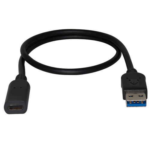 Apricorn ADAPT-USB-CF-AM – Câble USB USB 3.2 Gen 1 (3.1 Gen 1) 0,508 m USB C USB A Noir