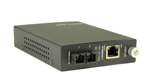 Amer Networks MRS-TX/FXSC60 – Convertisseur de support réseau 200 Mbit/s Multimode Noir
