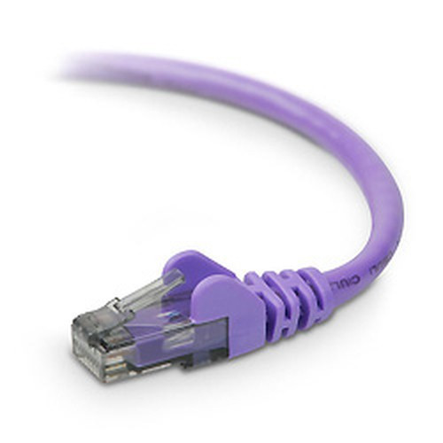 Belkin CAT6 Snagless Networking Cable 20ft câble de réseau Violet 6 m - A3L980-20-PUR-S