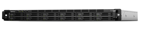 Synology FS2500 – FlashStation serveur de stockage NAS Rack (1 U) Ryzen Embedded V1780B 8 Go DDR4 0 To Noir, Gris