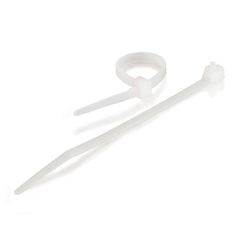 C2G 43044 – 7.75in Releasable/Reusable Cable Ties - White 50pk serre-câbles Blanc