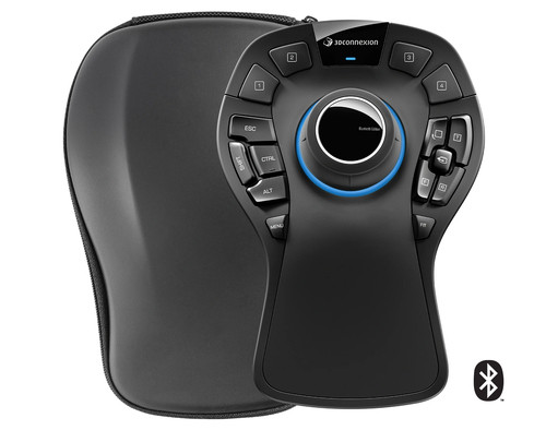 3Dconnexion 3DX-700119 – SpaceMouse Pro Wireless – BLUETOOTH souris Bureau 6DoF