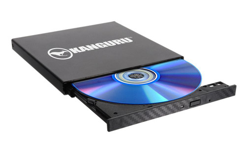 U3-DVDRW-SL – IStorage Kanguru QS Slim lecteur de disques optiques DVD±RW Gris