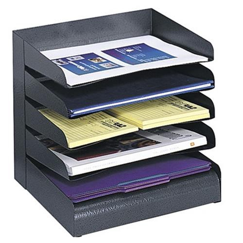 Safco  bac de rangement de bureau Acier Noir - 3127BL