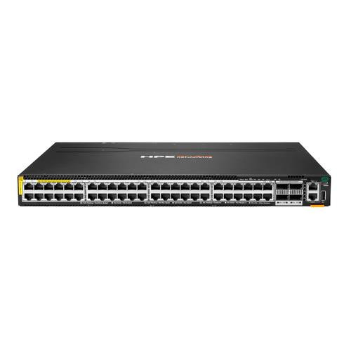 HPE Aruba Networking CX 6300M 48p SR10 1G/2.5G/5G/10G PTP/AVB Class8 PoE and 4p 100G MACsec Switch - S0E91A
