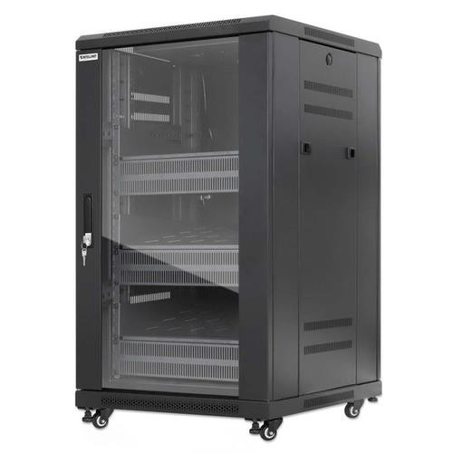 Intellinet  étagère 18U Rack autonome Noir - 716222