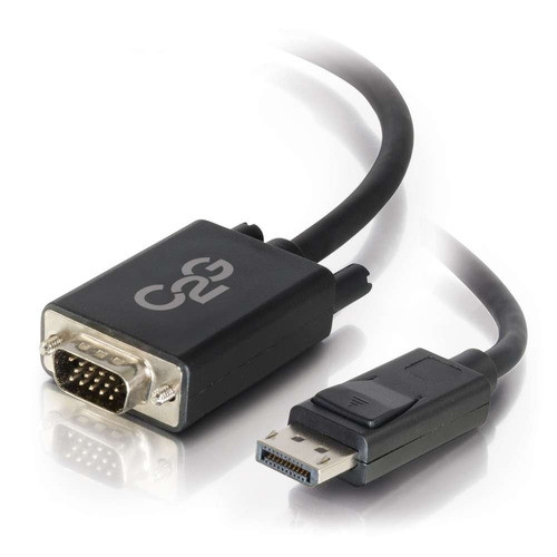 C2G 10ft DP / VGA 3,05 m DisplayPort VGA (D-Sub) Noir - CG54333