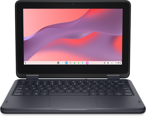 Dell PVM3J – Chromebook CC11260 Intel® N N150 29,5 cm (11.6") Écran tactile HD 4 Go LPDDR5-SDRAM 64 Go eMMC Wi-Fi 6E (802.11ax) ChromeOS Noir