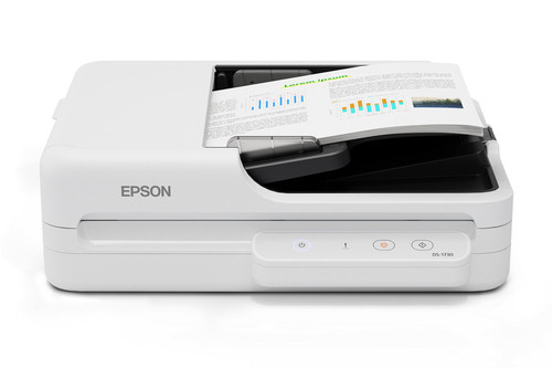 Epson DS-1730 Scanner à plat et chargeur automatique 1200 x 1200 DPI A4 Noir, Blanc - B11B273201