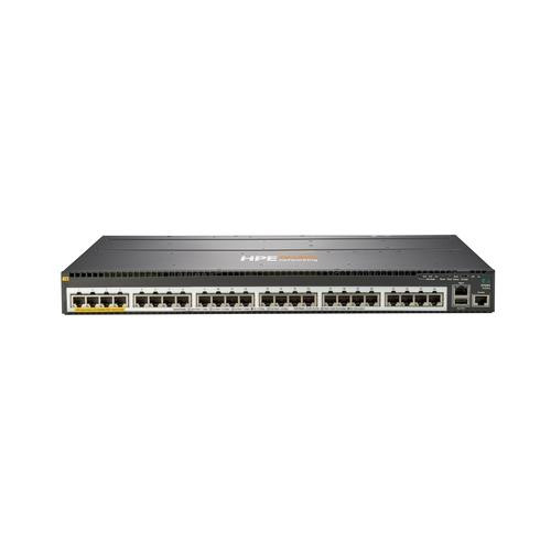 HPE Aruba Networking 2930M 24 Smart Rate PoE+ 1-slot Switch - JL324A