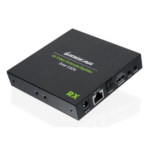 iogear  extension audio/video Récepteur AV Noir - GVE4K60RX