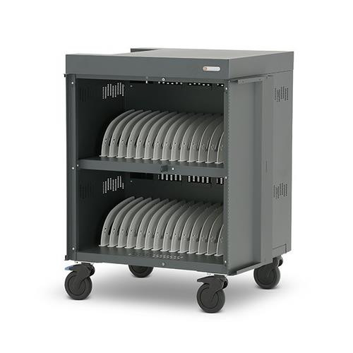 Bretford CUBE Cart Max Classe mobile de charge et de gestion Bleu - TVCMX30PAC-SKY