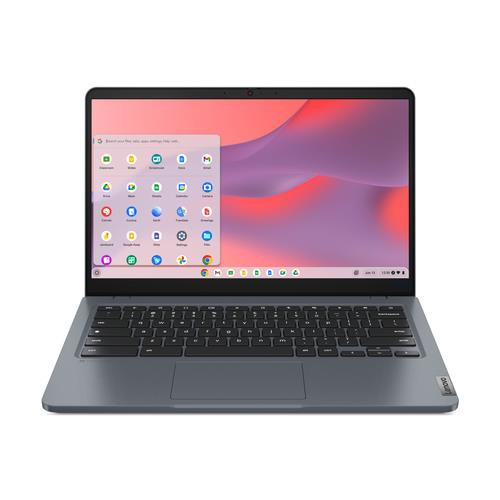 Lenovo 14e Chromebook Gen 3 35,6 cm (14") Full HD 8 Go LPDDR5-SDRAM 128 Go eMMC Wi-Fi 6E (802.11ax) ChromeOS Français Gris - 82W6001TCF