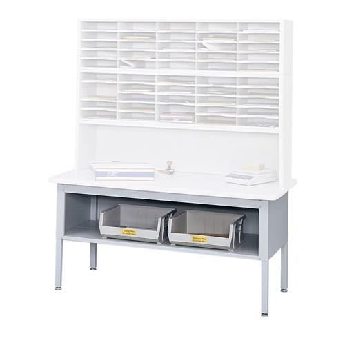 Safco  table de travail et poste de travail commerciaux Acier - 7749GR